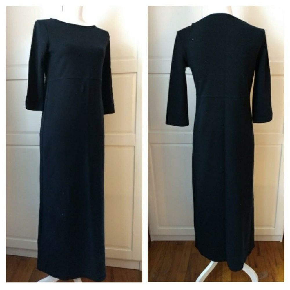 Hanna Andersson 3/4 speeve Maxi Dress
